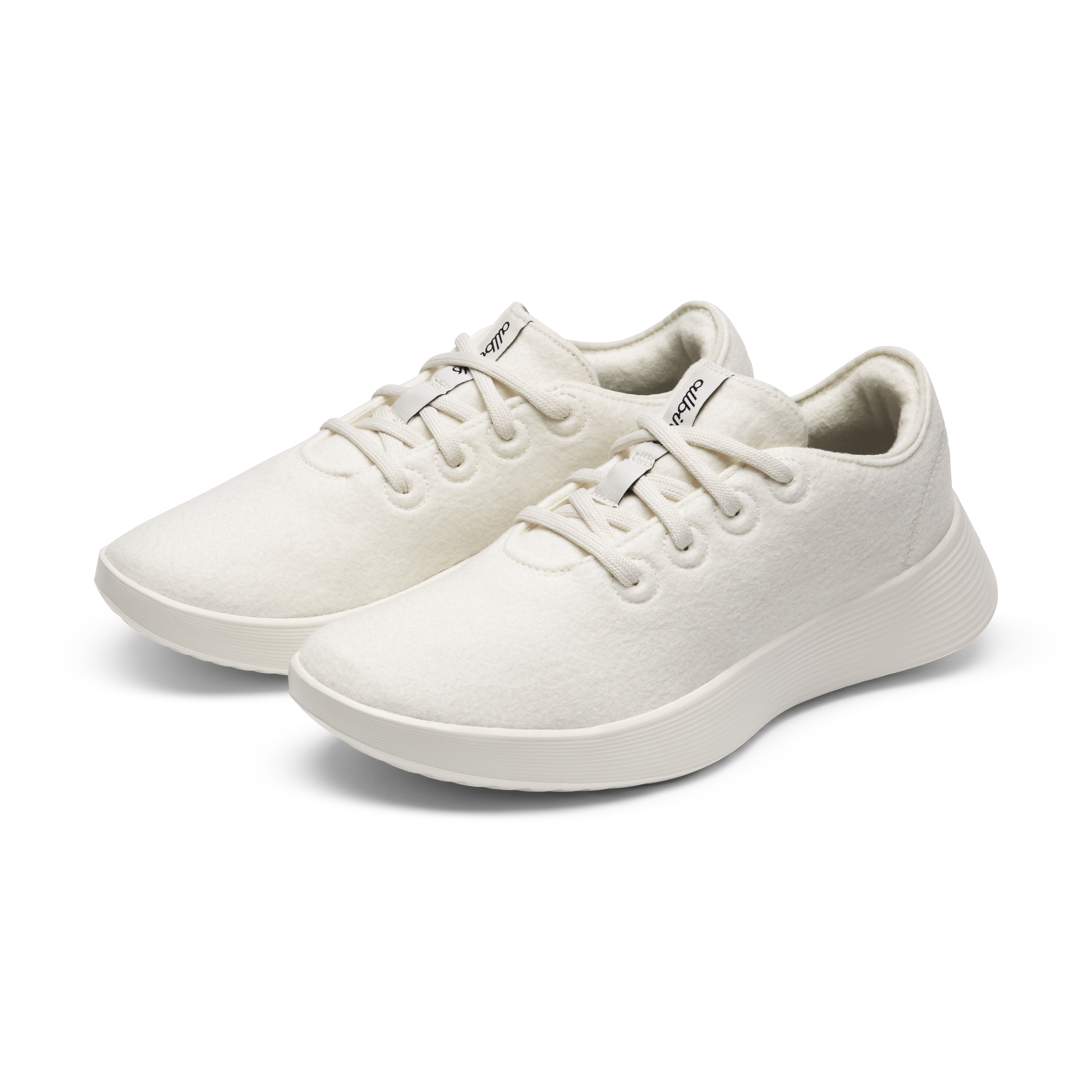 Men's Wool Runner Go - Natural White (Natural White Sole) - Image 5