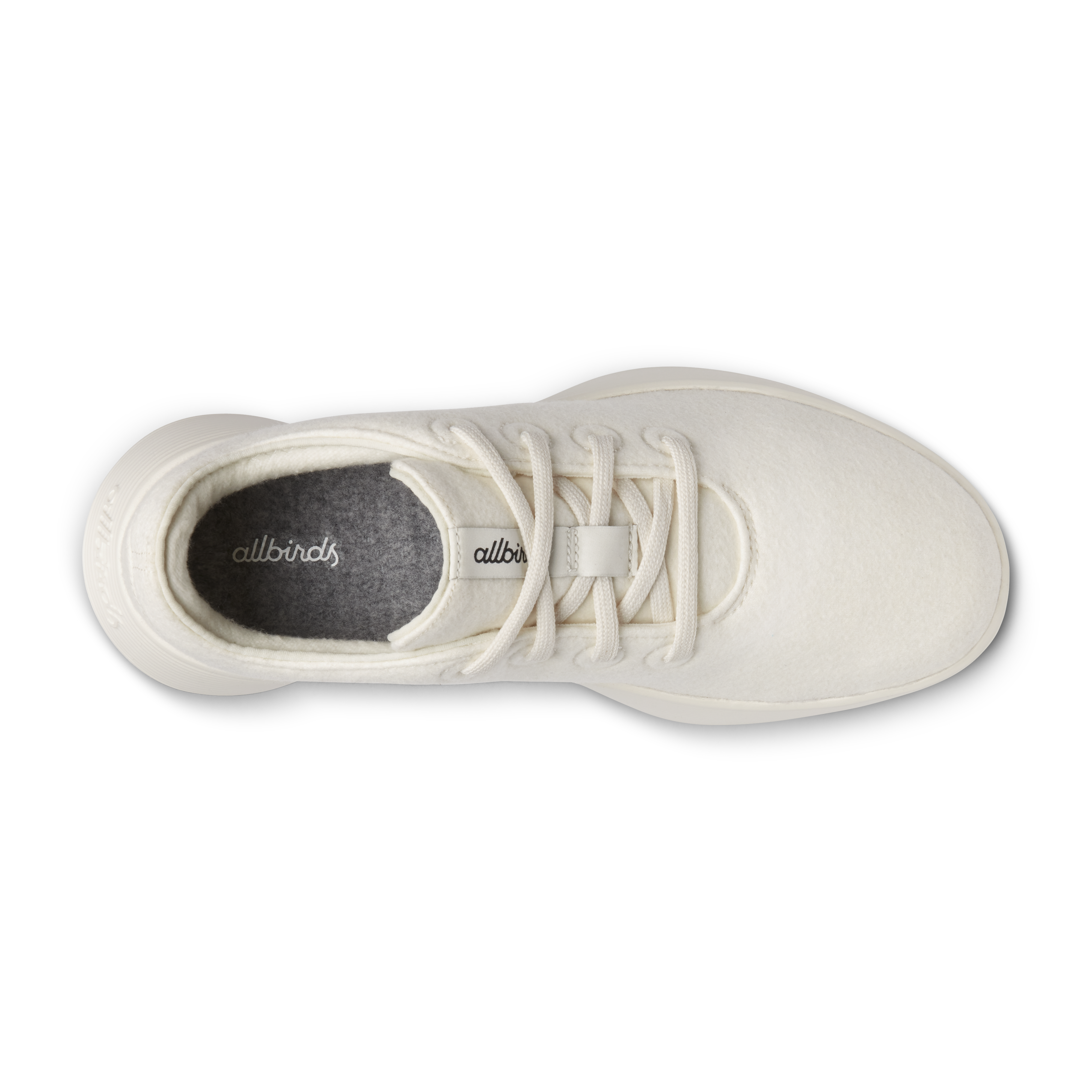 Men's Wool Runner Go - Natural White (Natural White Sole) - Image 3