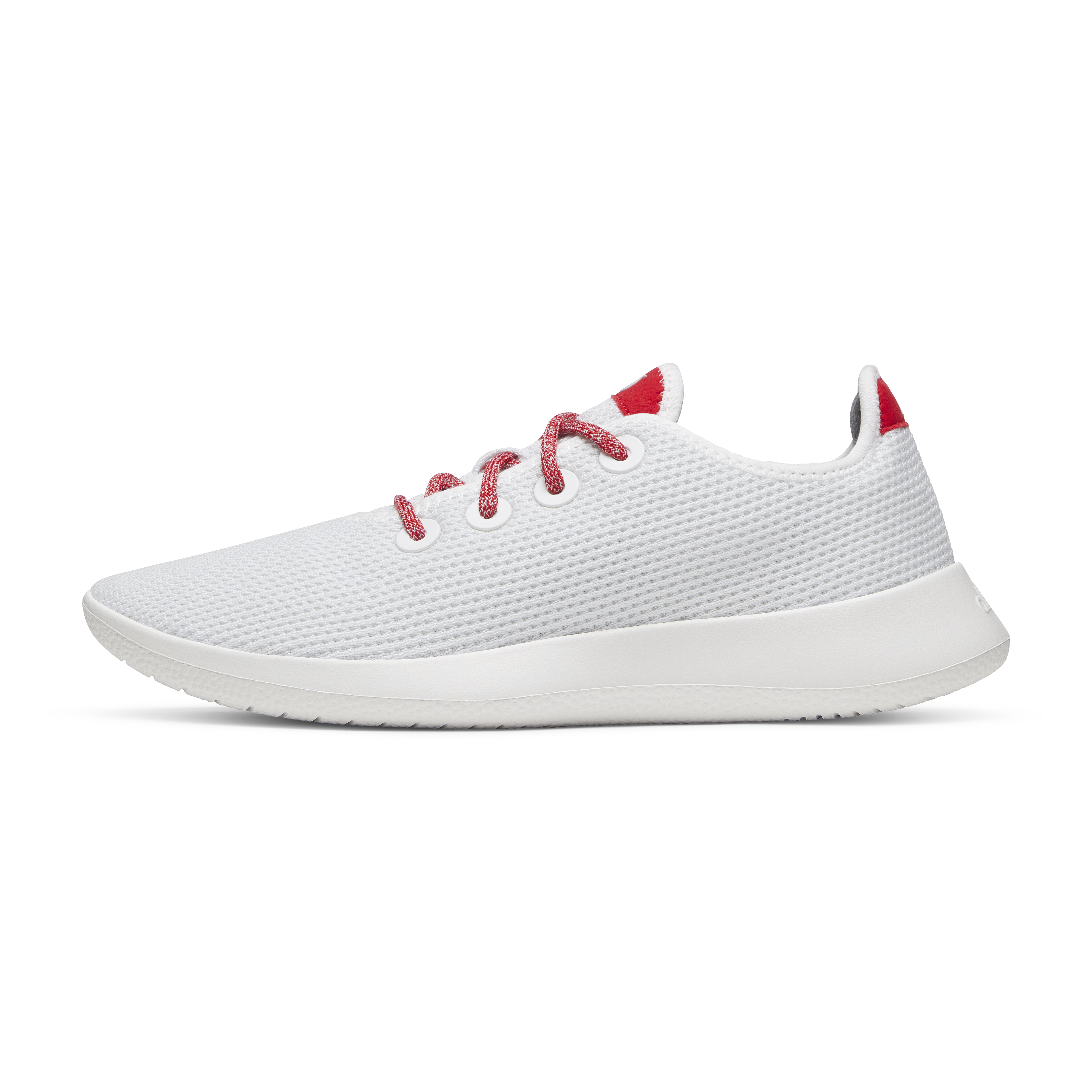 Men's Tree Runner - Blizzard/Bold Red (Blizzard Sole)