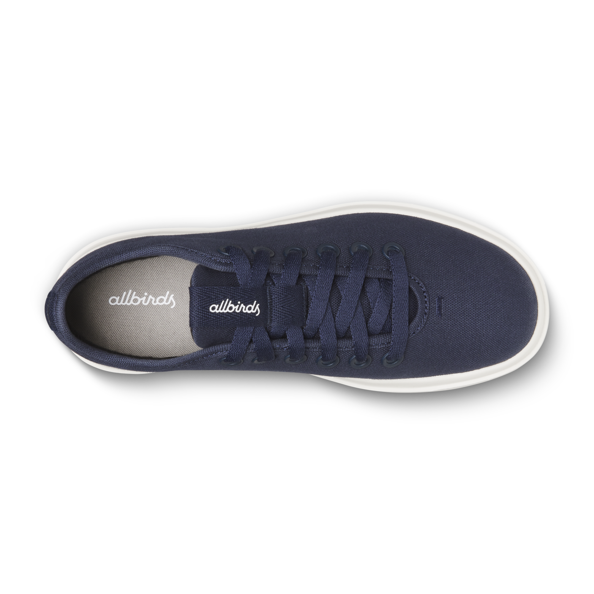 Men's Canvas Piper - Deep Navy (Natural White Sole) - Image 3