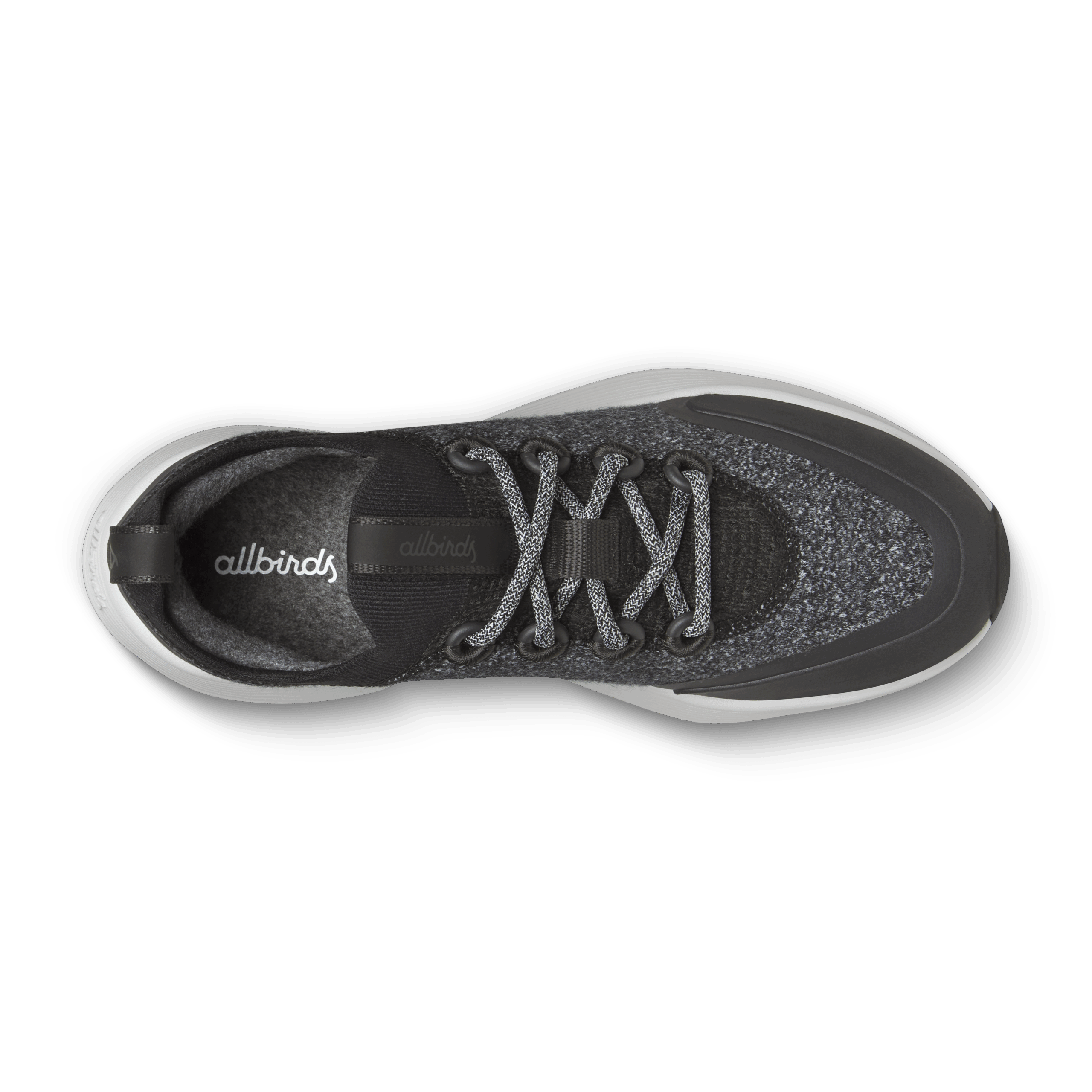 Women's Wool Strider - Dark Grey (Light Grey Sole) - Image 3