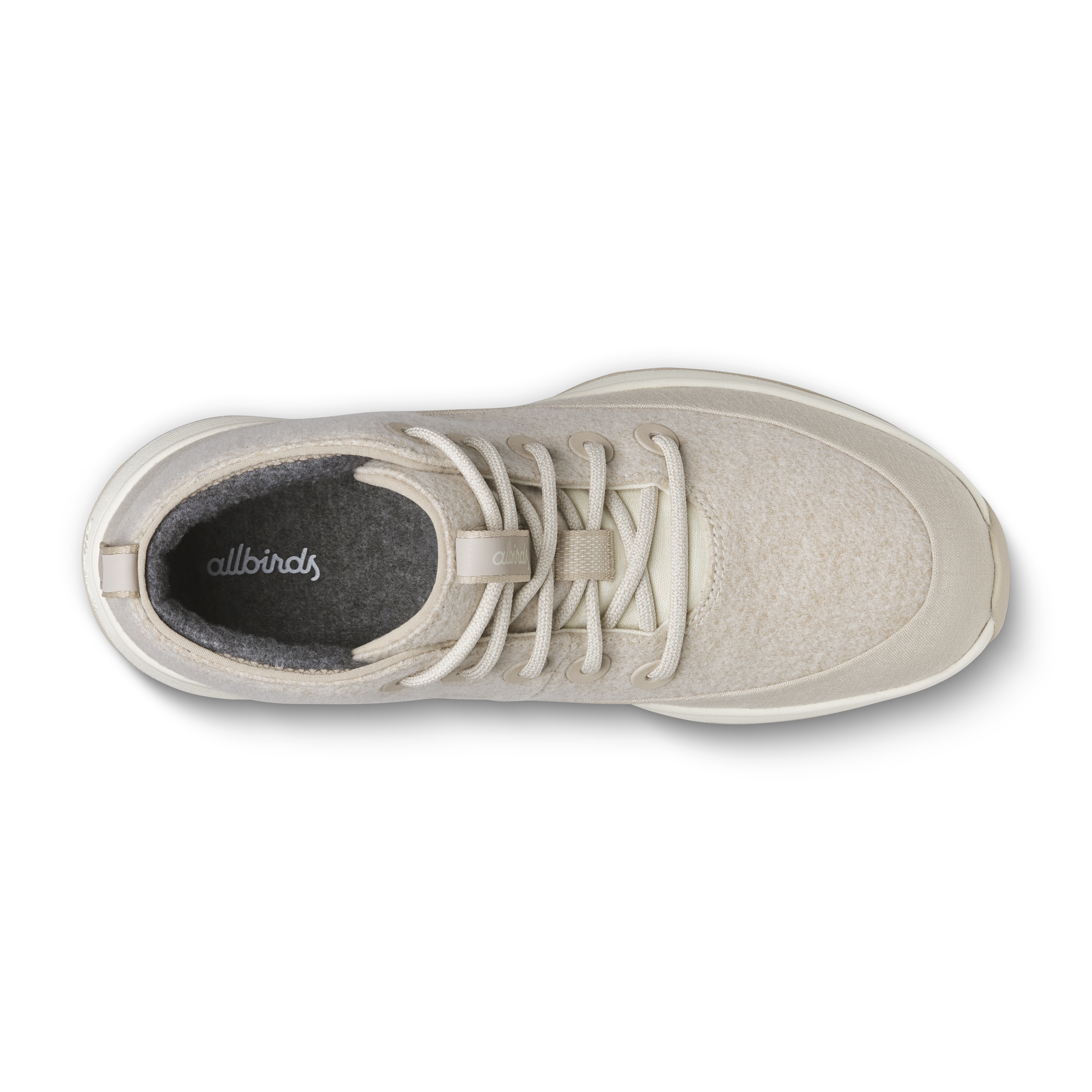 Women's Wool Runner NZ Mid Waterproof - Stony Cream/Rugged Beige (Stony Cream Sole) - Image 3