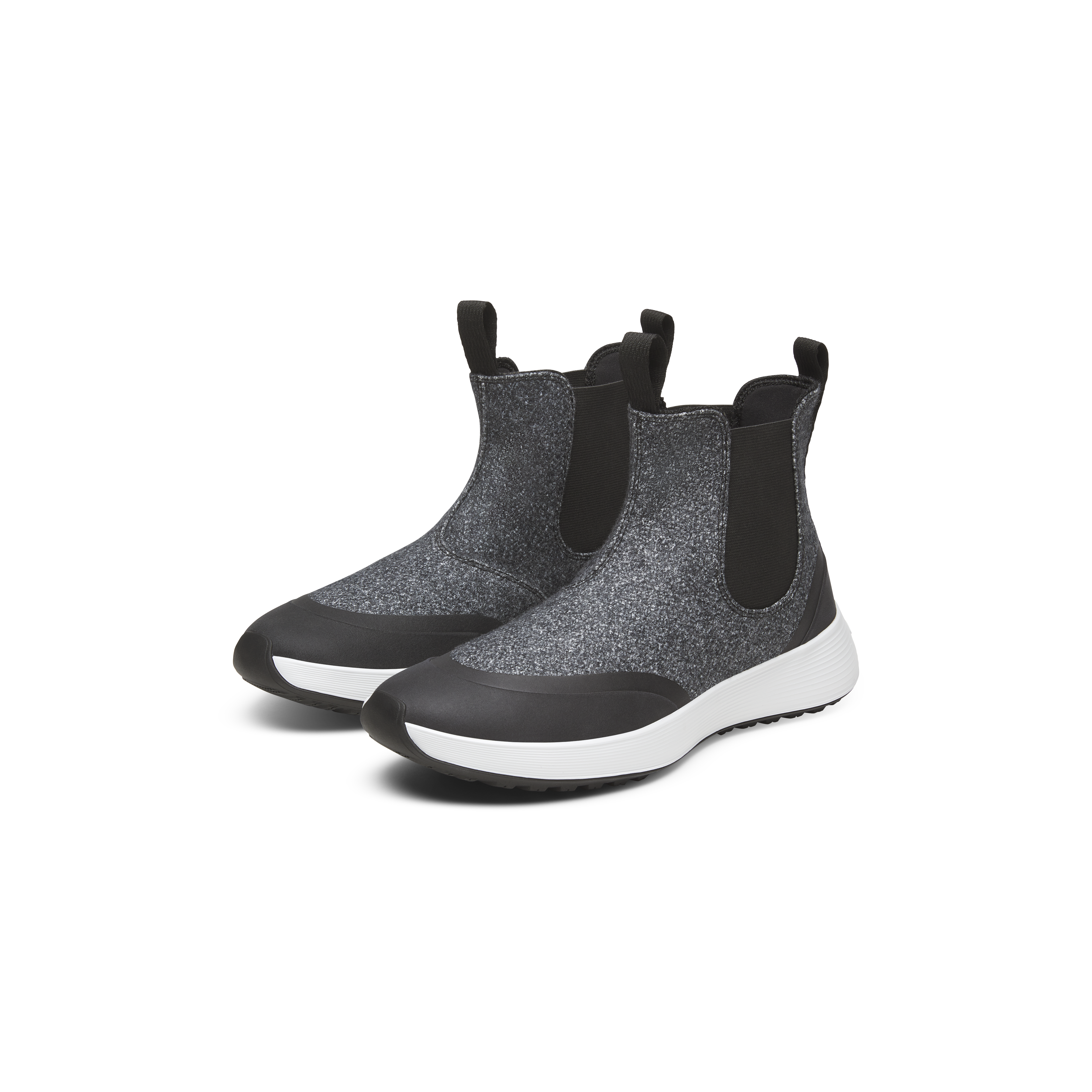 Men's Wool Runner Chelsea - Natural Grey (Light Grey Sole) - Image 5