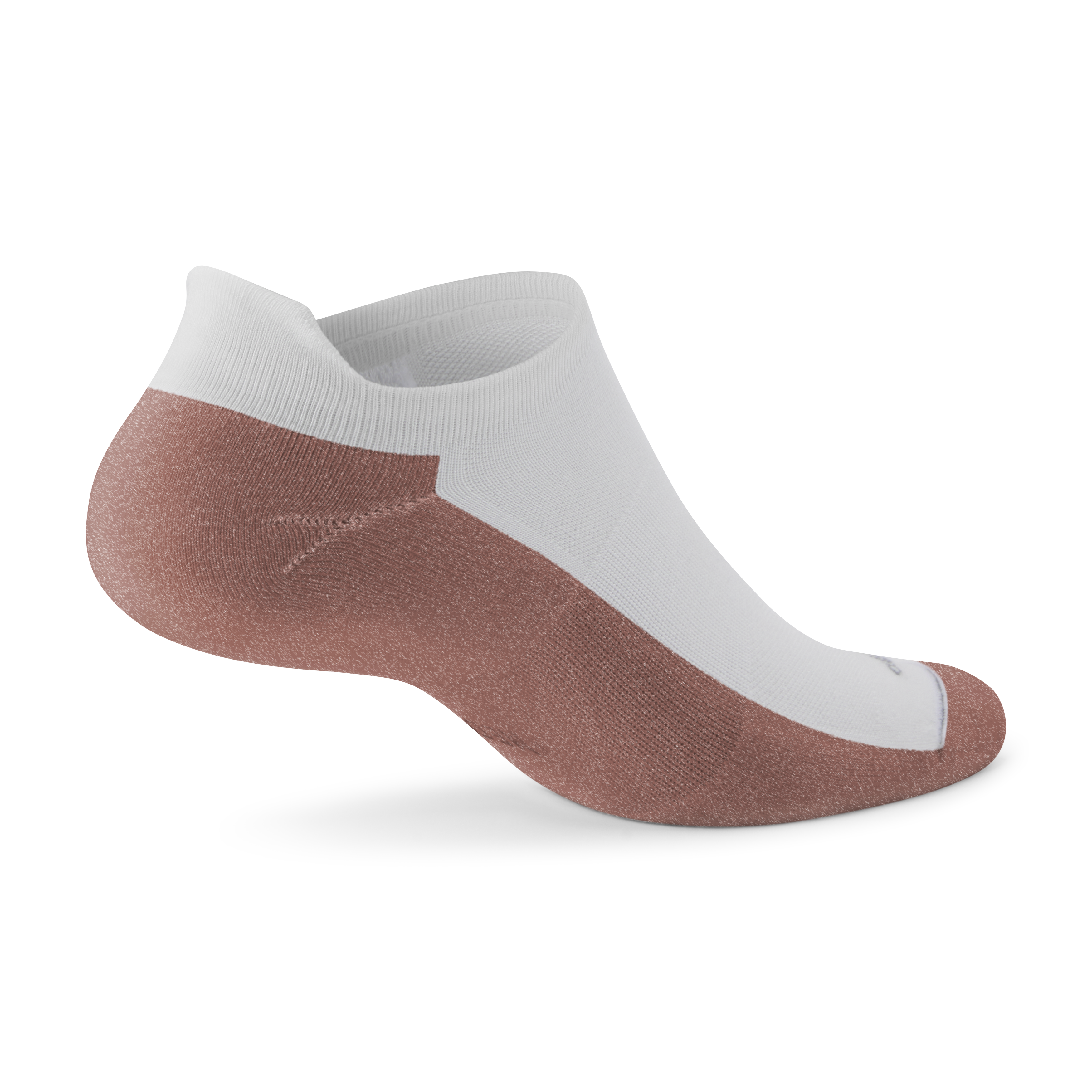 Alternative view of Anytime Ankle Sock - Blizzard/Sienna Blush