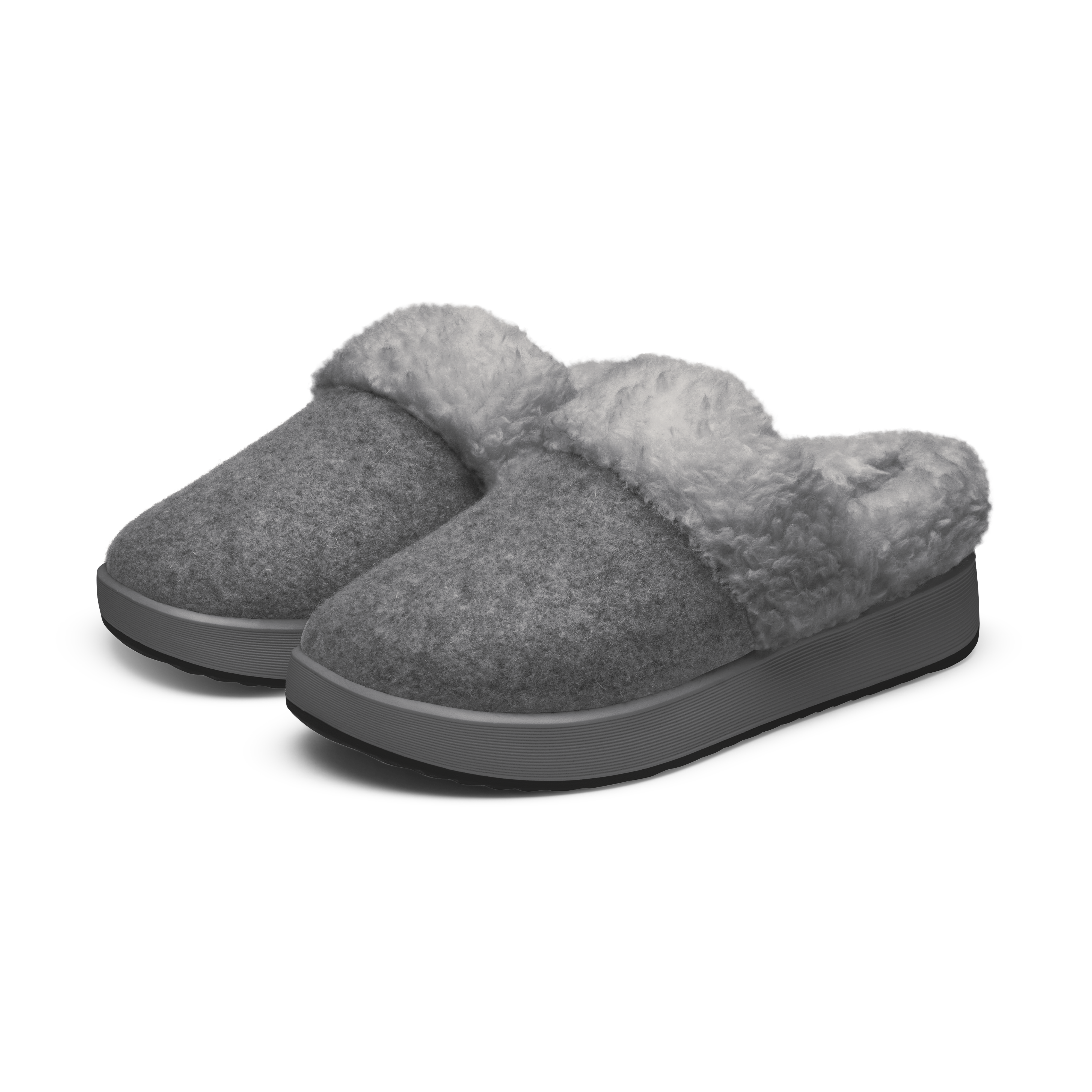 Women's Kiwi Slipper - Medium Grey (Pebble Grey Sole) - Image 5