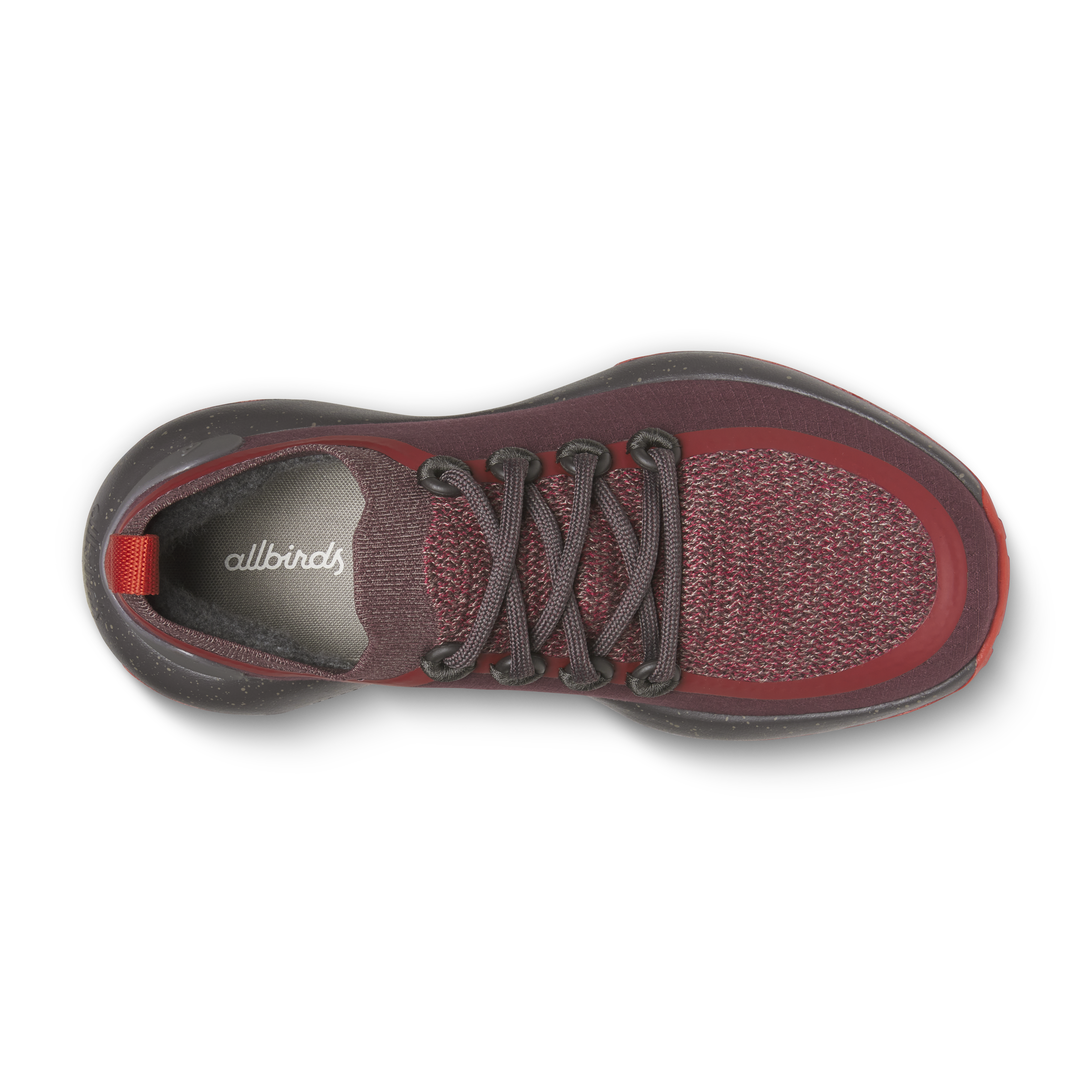 Men's Trail Runners - Deep Red (Dark Anthracite Sole) - Image 3